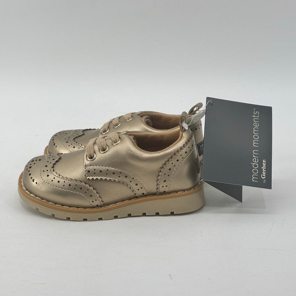 Modern Moments Size 6 Gerber Girls Boys Unisex Baby Shoes Oxford